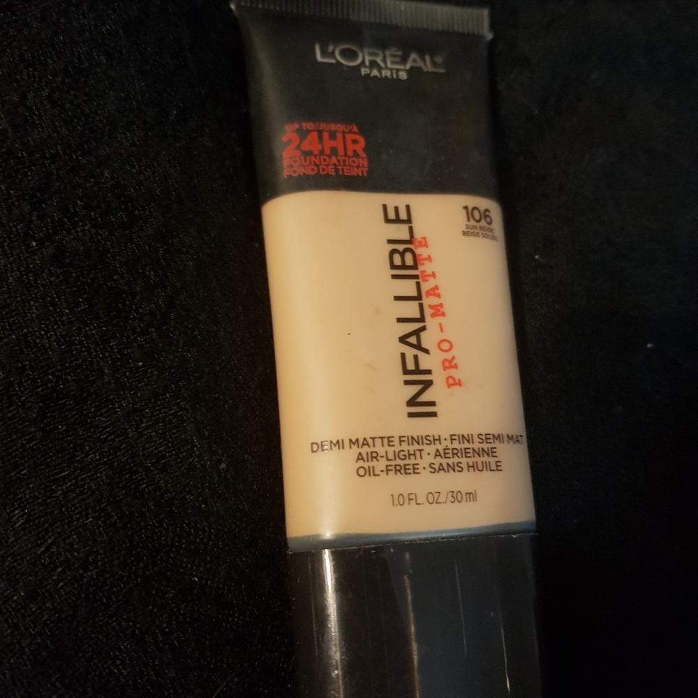 Loreal infallible 24 hour foundation 106